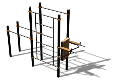 Спортивный комплекс воркаут ВС-137 в Магадане