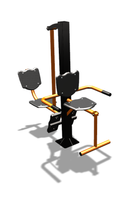 Уличный тренажер "Жим ногами Флекс" УТ318 в Магадане