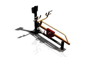 Силовой уличный тренажер  "Гребная тяга"  УТ414 в Магадане