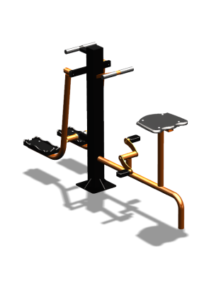 Уличный тренажер "Вело Шпагат" УТ320 в Магадане