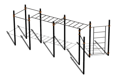 Спортивный комплекс воркаут ВС-118 в Магадане