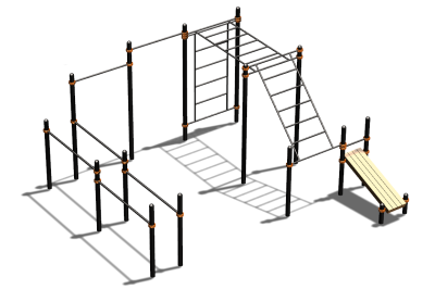 Спортивный комплекс воркаут ВС-146 в Магадане