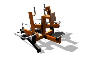 Силовой уличный тренажер  "Рычажная тяга"  УТ419 (тренажер находится на оптимизации у производства  и внешне может отличится от заявленной картинки в Магадане