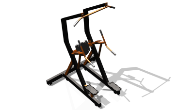 Силовой уличный тренажер  "Комбинированный станок"  УТ416 в Магадане