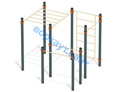 Спортивный комплекс воркаут ВС-48 в Магадане