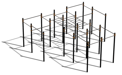 Спортивный комплекс воркаут ВС-136 в Магадане