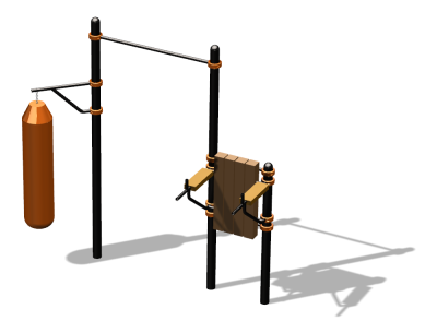 Спортивный комплекс воркаут ВС-148 в Магадане