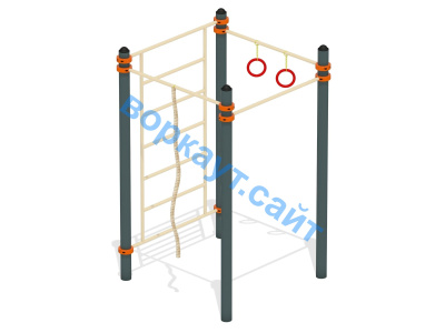 Воркаут комплекс ВC-18 в Магадане Воркаут комплекс ВC-18 в Магадане