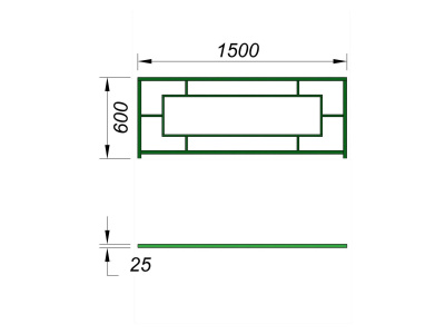 Ограждение площадки МАФ 5000 в Магадане