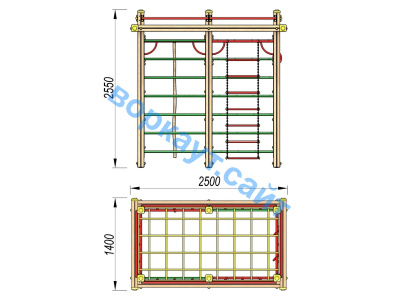 Детский спортивный комплекс ДСК 3108 в Магадане