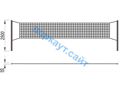 Волейбольные стойки СИО 3515 в Магадане