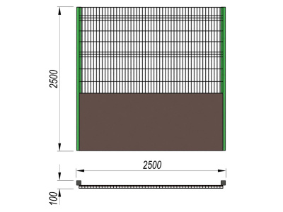 Ограждение хоккейной коробки МАФ 5202 в Магадане