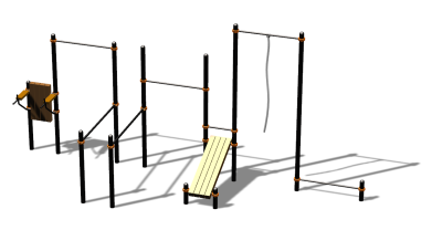 Спортивный комплекс воркаут ВС-90 в Магадане