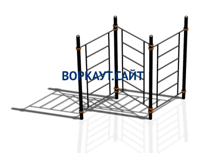 Спортивный комплекс воркаут ВС-80 в Магадане