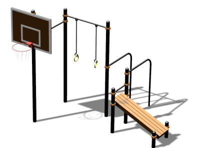 Спортивный комплекс воркаут ВС-143 в Магадане