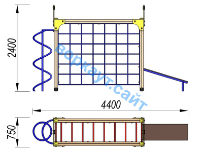 Детский спортивный комплекс Юниор ДСК 3105 в Магадане