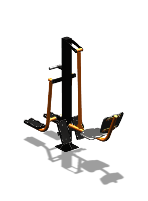 Уличный тренажер "Жим ногами Шпагат" УТ315 в Магадане