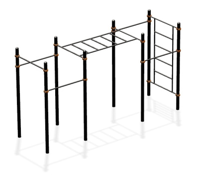 Спортивный комплекс воркаут ВС-54 в Магадане