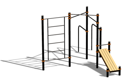 Спортивный комплекс воркаут ВС-133 в Магадане