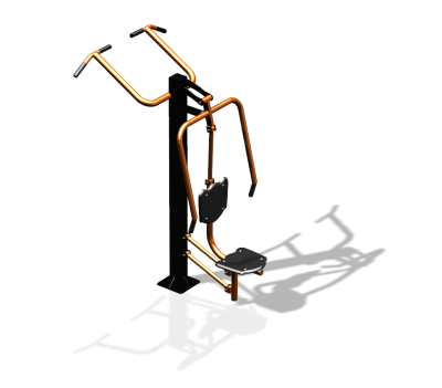 Уличный тренажер "Жим от груди Турник" УТ341 в Магадане