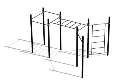 Спортивный комплекс воркаут ВС-117 в Магадане