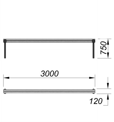 Бум бревно ДСК 3540 в Магадане
